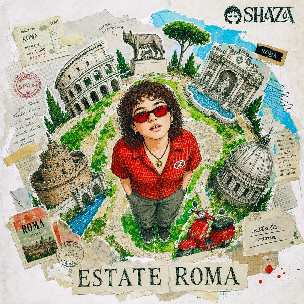 Shaza Estate Roma copertina singolo